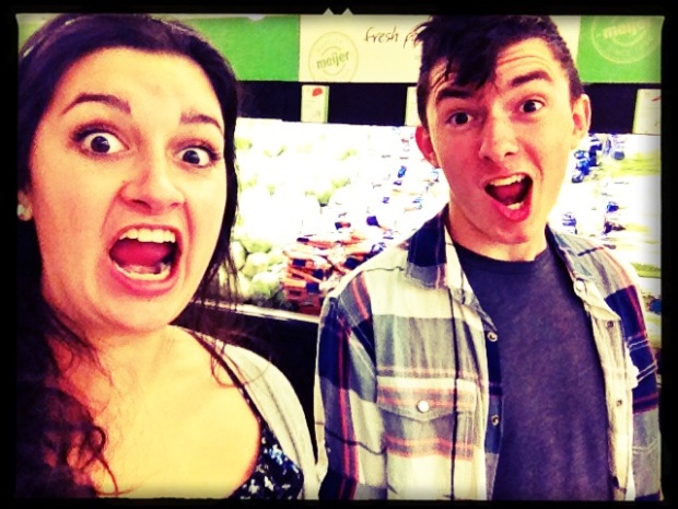 grocery shopping with dmitri is always a riot